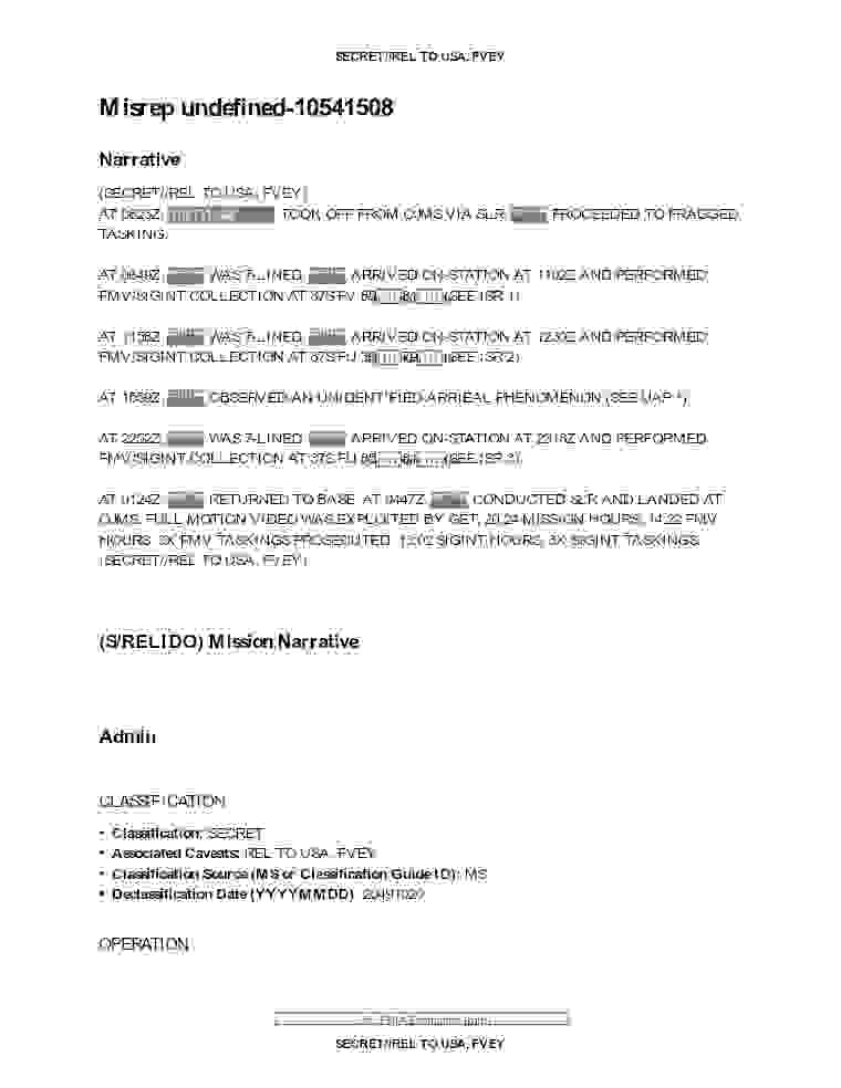 DOW-UAP-PR033, Unresolved UAP Report, Syria, October 2024
