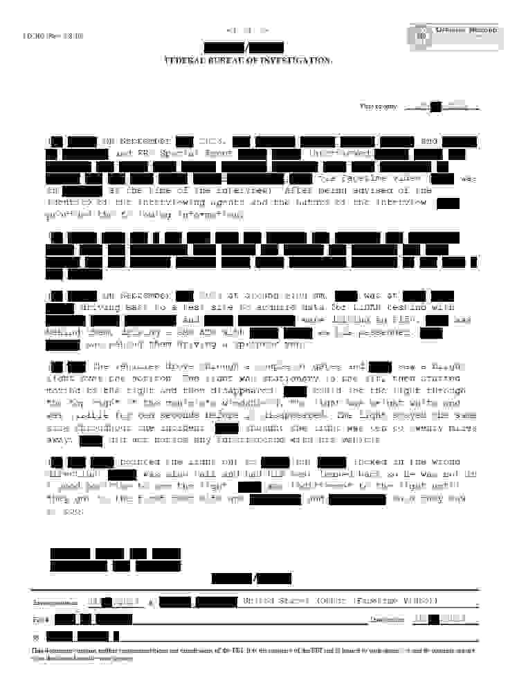 FBI September 2023 Sighting - Serial 003