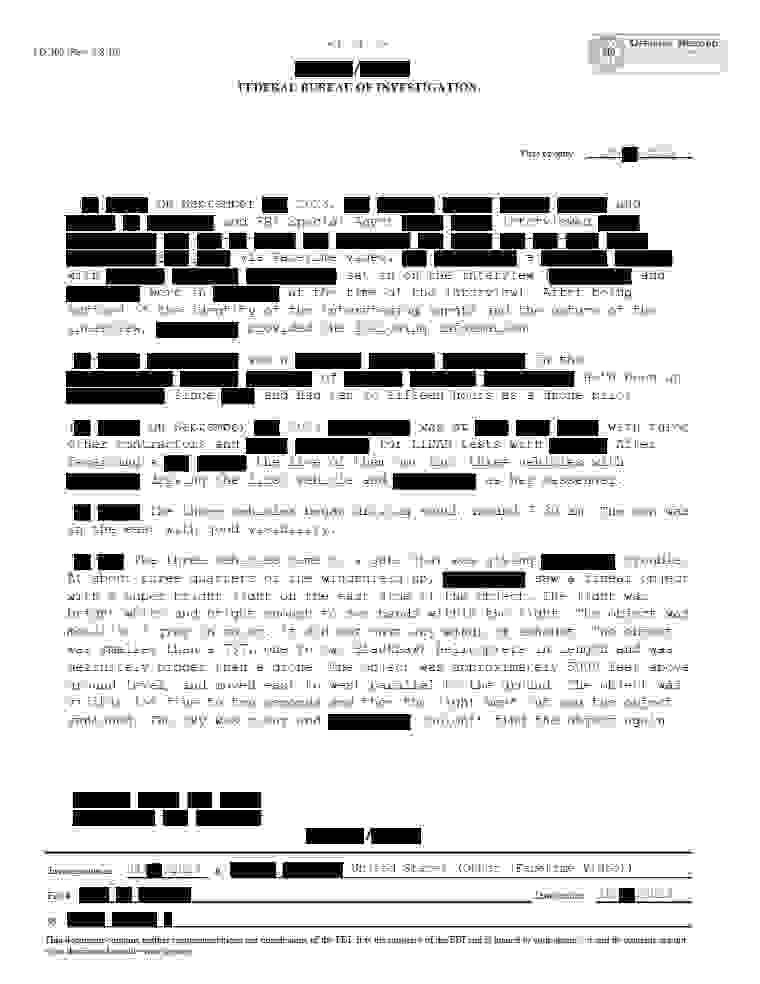 FBI September 2023 Sighting - Serial 005