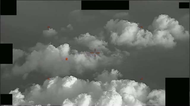 DOW-UAP-PR057a, "Spherical UAP in clouds"