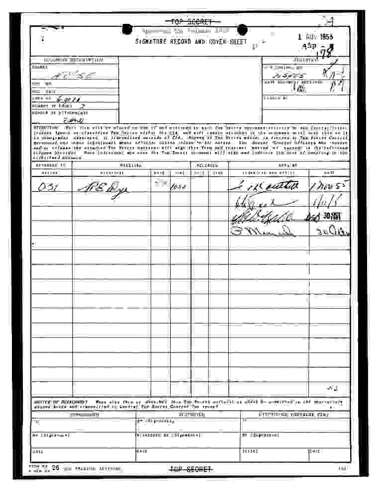 CIA-UAP-D020, Memorandum on Unconventional Aircraft Sightings, 1955