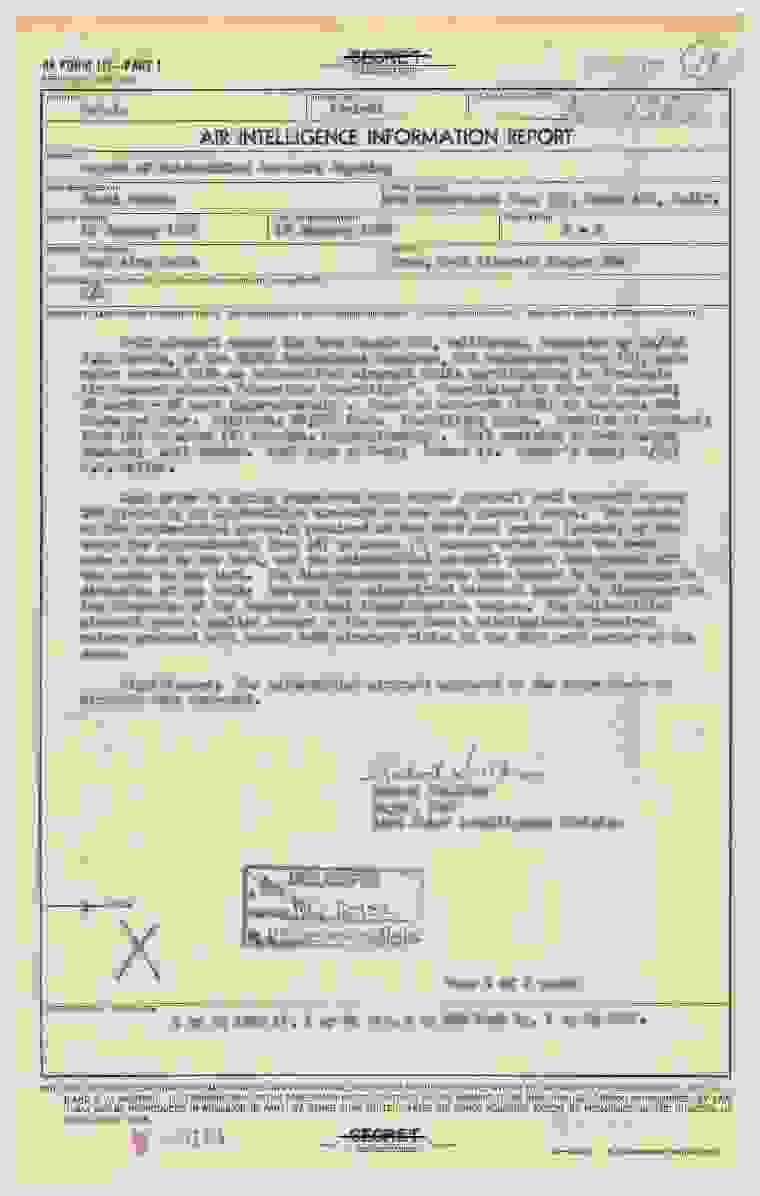 DOW-UAP-D155, Air Intelligence Information Report, Saudi Arabia, 1957